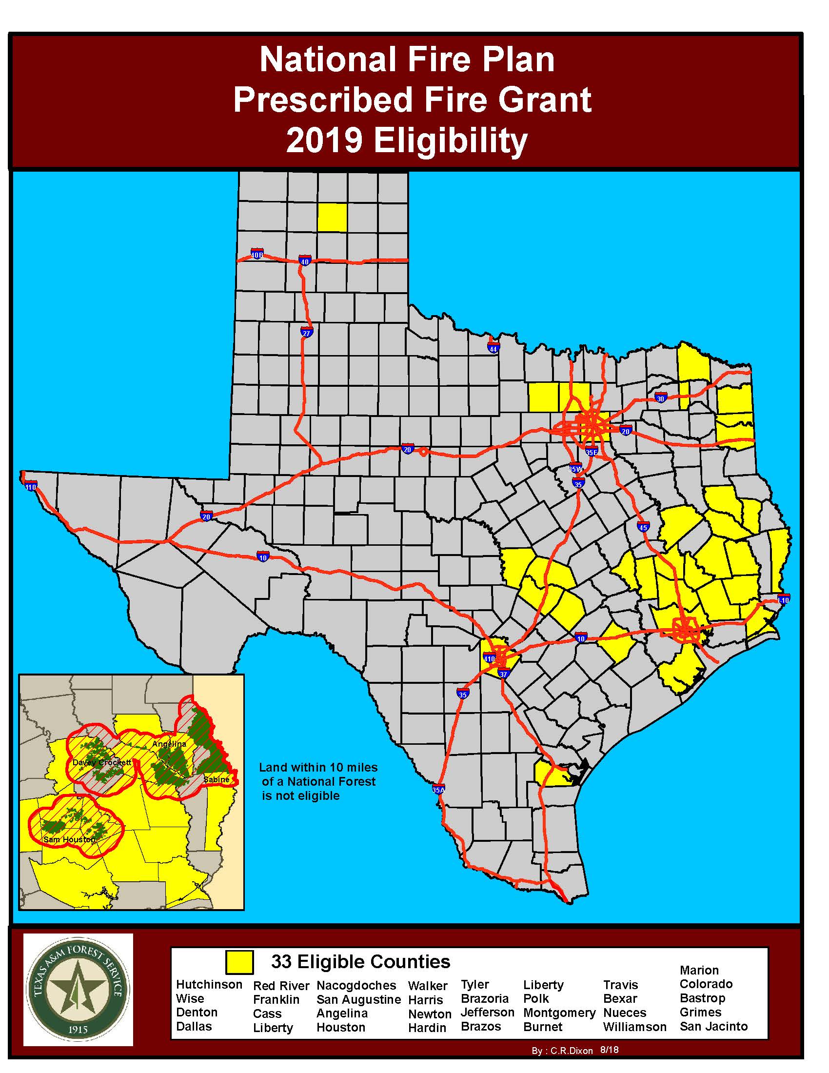 National Fire Plan Prescribed Fire Grant Eligibility National Fire Plan Prescribed Fire Grant Eligibility